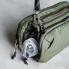 TOPOLOGIE Bottle Sacoche Medium Off White Puffer - TOPOLOGIE