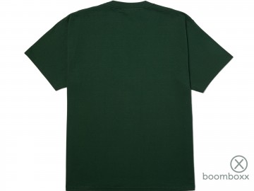 89 outline t shirt forest green ts02627 fogrn achterkant