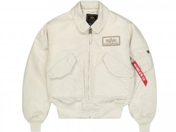 Alpha industries cwu 45 heritage jacket stone 100102 10 0