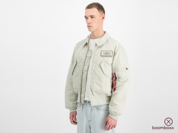 Alpha industries cwu 45 heritage jacket stone 100102 10 fotoshoot 0