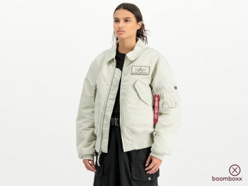 Alpha industries cwu 45 heritage jacket stone 100102 10 fotoshoot 4 0