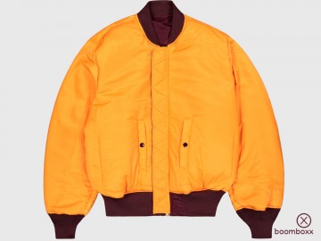 Alpha industries ma 1 heritage bomber dark cherry 100101608 reverse 2