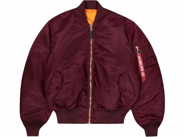 Alpha industries ma 1 heritage bomber dark cherry 100101608