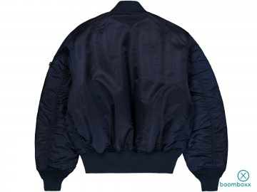 Alpha industries ma 1 heritage bomber jacket rep blue 100101 07 achterkant