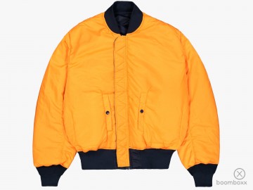 Alpha industries ma 1 heritage bomber jacket rep blue 100101 07 reversed