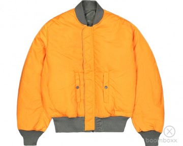 Alpha industries ma 1 heritage bomber jacket vintage green 100101 432 reversed