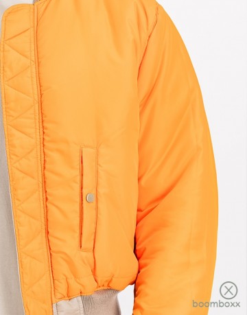 Alpha industries ma 1 heritage bomber jacket vintage sand 100101 679 fotoshoot 5