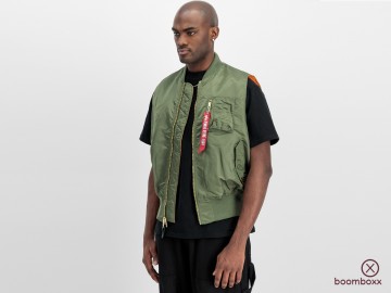 Alpha industries ma 1 vest heritage sage green 15614601 fotoshoot 3