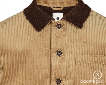 Anerkjendt akbenny worker cord jacket incense  901258 5523 front zoom