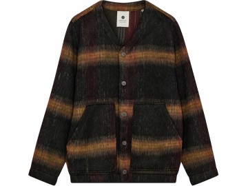 Anerkjendt akdan heavy twill check overshirt 902083 4084