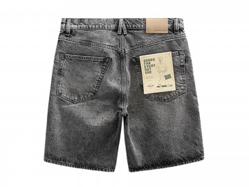 Anerkjendt akjonas short dark grey rock 902393 8015 achterkant