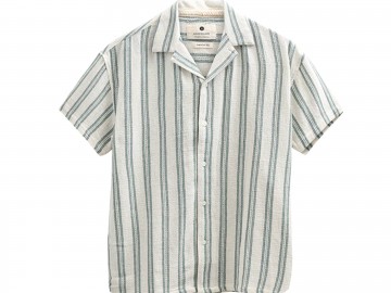 Anerkjendt akleander struc strip2 shirt tofu 9022689503