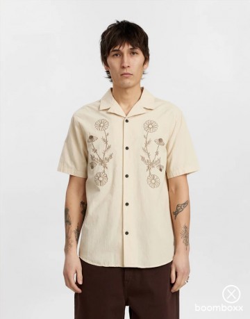 Anerkjendt akleo big flower shirt feather gray 901809 0536 fotoshoot