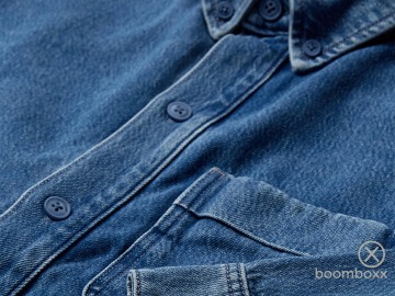 Anerkjendt akotto denim overshirt light blue 902318 3010 zoom