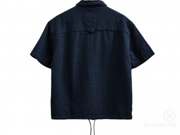 Anerkjendt akotto seersucker shirt sky captain 902294 3059 achterkant