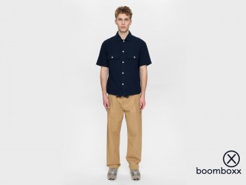 Anerkjendt akotto seersucker shirt sky captain 902294 3059 fotoshoot 2