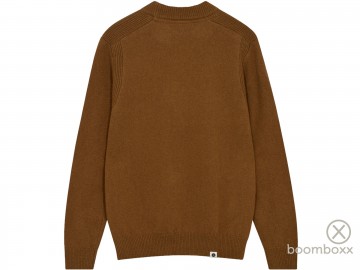 Anerkjendt akrico lambswool knit golden brown 900972 5572 achterkant