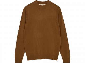 Anerkjendt akrico lambswool knit golden brown 900972 5572
