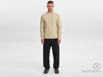 Anerkjendt aksune cable knit tofu 902030 9503 fotoshoot 3