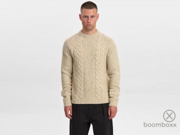 Anerkjendt aksune cable knit tofu 902030 9503 fotoshoot