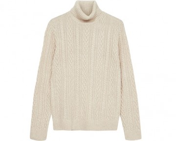 Anerkjendt aksune cable rool neck tofu 9017219503