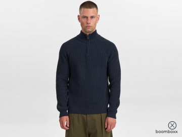 Anerkjendt aksune patent half zip knit sky captain 90206 3059 fotoshoot 2