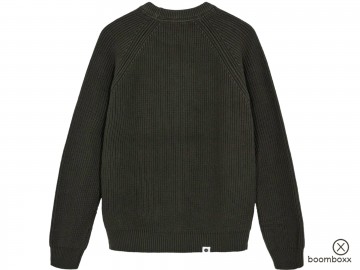 Anerkjendt aksune patent knit forest night 902027 4084 achterkant