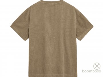 Anerkjendt akvillads corduroy t shirt feather gray 901979 0536 achterkant