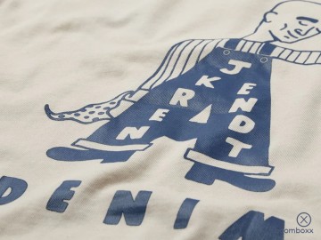 Anerkjendt akvillads undyed t shirt tofu 902114 9503 achterkant zoom 2