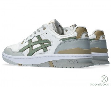 Asics ex89 white slate grey 1201a476 117 sneaker pair backside