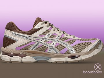 Asics gel cumulus 16 cinnamon pure silver 1203a733 200 sneaker impressie door boomboxx store