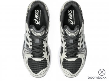 Asics gel kayano 14 obisdian grey cement grey 1203a537 024 sneaker bovenkant