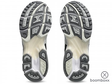 Asics gel kayano 14 obisdian grey cement grey 1203a537 024 sneaker onderkant zool