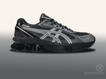 Asics gel kinetic fluent graphite grey pure silver 1203a591 024 artist sneaker impressie 2 door boomboxx store