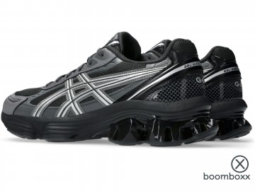 Asics gel kinetic fluent graphite grey pure silver 1203a591 024 sneaker paar achterkant