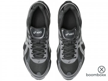 Asics gel kinetic fluent graphite grey pure silver 1203a591 024 sneaker paar bovekant