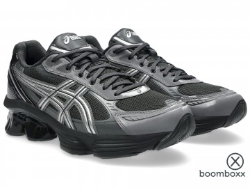 Asics gel kinetic fluent graphite grey pure silver 1203a591 024 sneaker paar