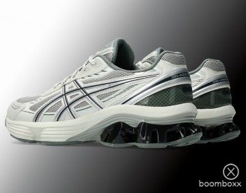 Asics gel kinetic fluent seal grey pure silver 1203a591 021 artist impression by boomboxx store 2