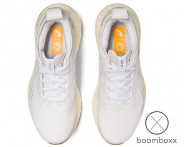 Asics gel nimbus 25 white white 1012b356102 sneaker ontop