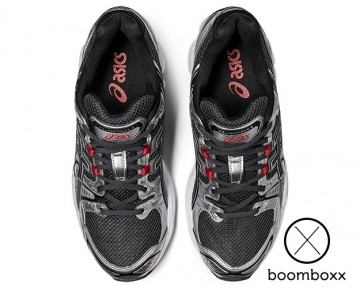 Asics gel nimbus 9 graphite grey pure silver sneaker 1201a424 023 ontop