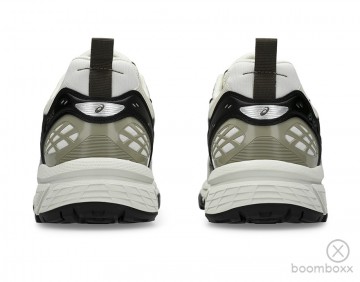 Asics gel nunobiki cream dark olive 1203a536 102 sneaker pair back