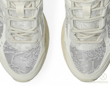 Asics gel nunobiki cream pure silver 1203a597 100 sneaker zoom bovenkant