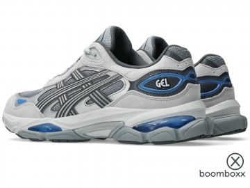 Asics gel nyc 2 gravel piedmont grey 1203a895 021 sneaker paar achterzijde