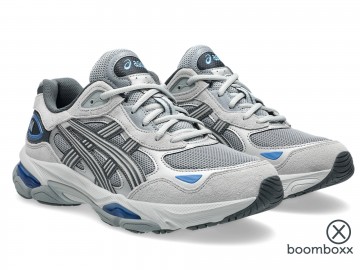 Asics gel nyc 2 gravel piedmont grey 1203a895 021 sneaker paar