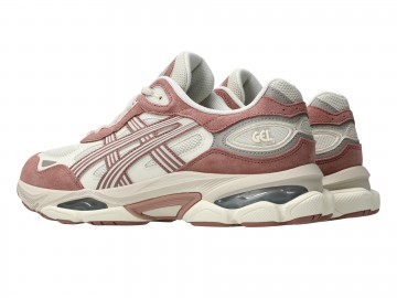 Asics gel nyc 20 oatmeal emboshi 1203a895 250 sneaker paar 2