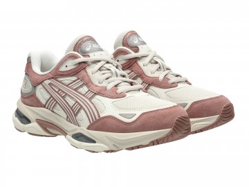 Asics gel nyc 20 oatmeal emboshi 1203a895 250 sneaker paar