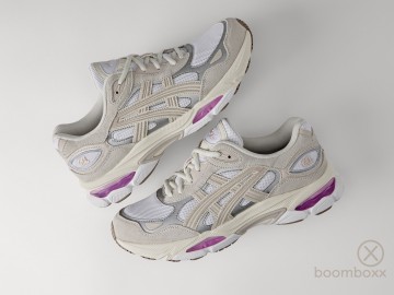 Asics gel nyc 20 white cream 1203a895101 sneaker fotoshoot