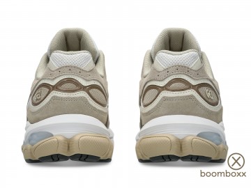 Asics gel nyc 20 white feather grey 1203a895 102 sneaker paar achterkant