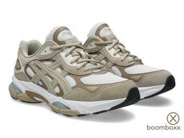 Asics gel nyc 20 white feather grey 1203a895 102 sneaker paar