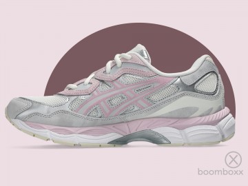 Asics gel nyc concrete barely rose 1203a383 028 impressie 2 door boomboxx sneaker winkel